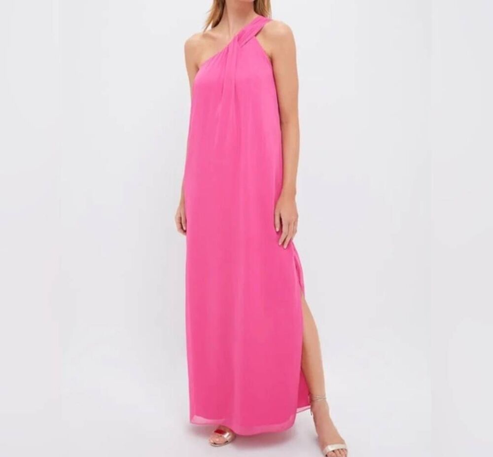 Tuckernuck Pomander Place Pink Soleil Gown sz XXL